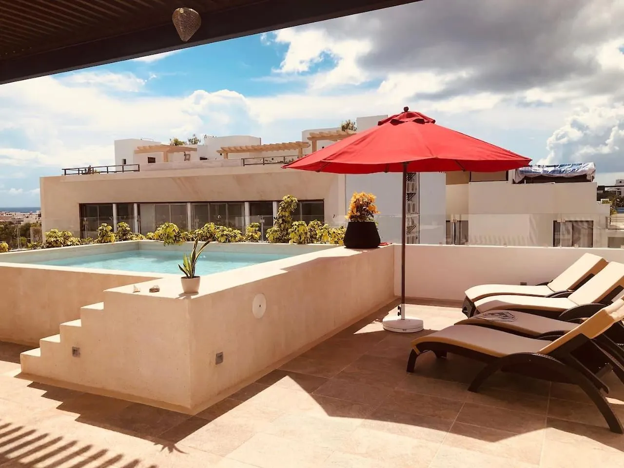 Stylish Studio Steps From 5Th Ave And Beach プレヤデルカーメン 0*,  メキシコ